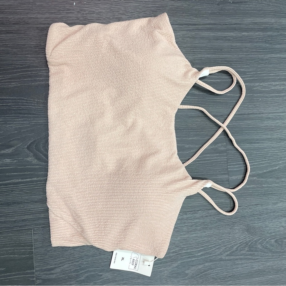 Coral Reef Swim Pink Top Size XL